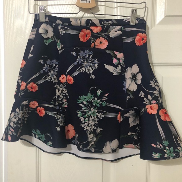 Zara Floral Print Skirt - Picture 3 of 4